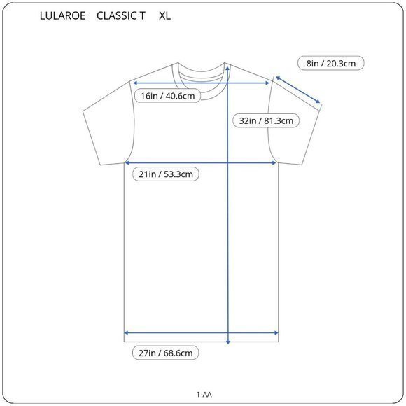 LuLaRoe Classic T Shirt Top Christmas Pink Unicorns Santa Sleigh Blue‎ XL - Picture 3 of 11